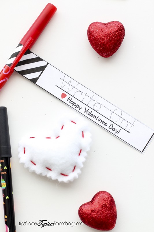 Write On! Non- Candy Printable Valentines for Kids and Teens